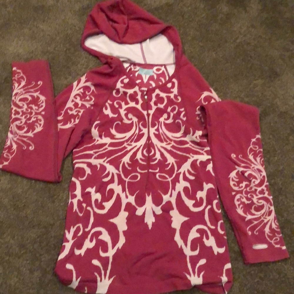 Athleta Long sleeve 3/4 zip